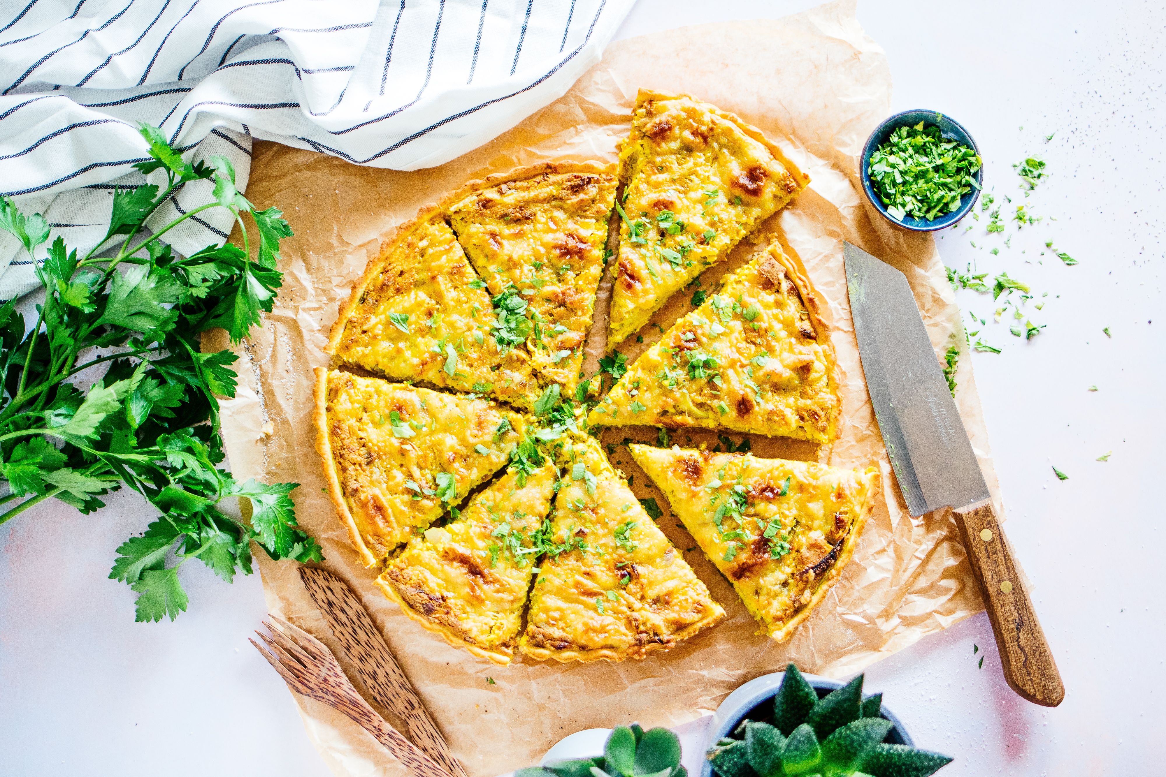 Vegane Quiche Lorraine