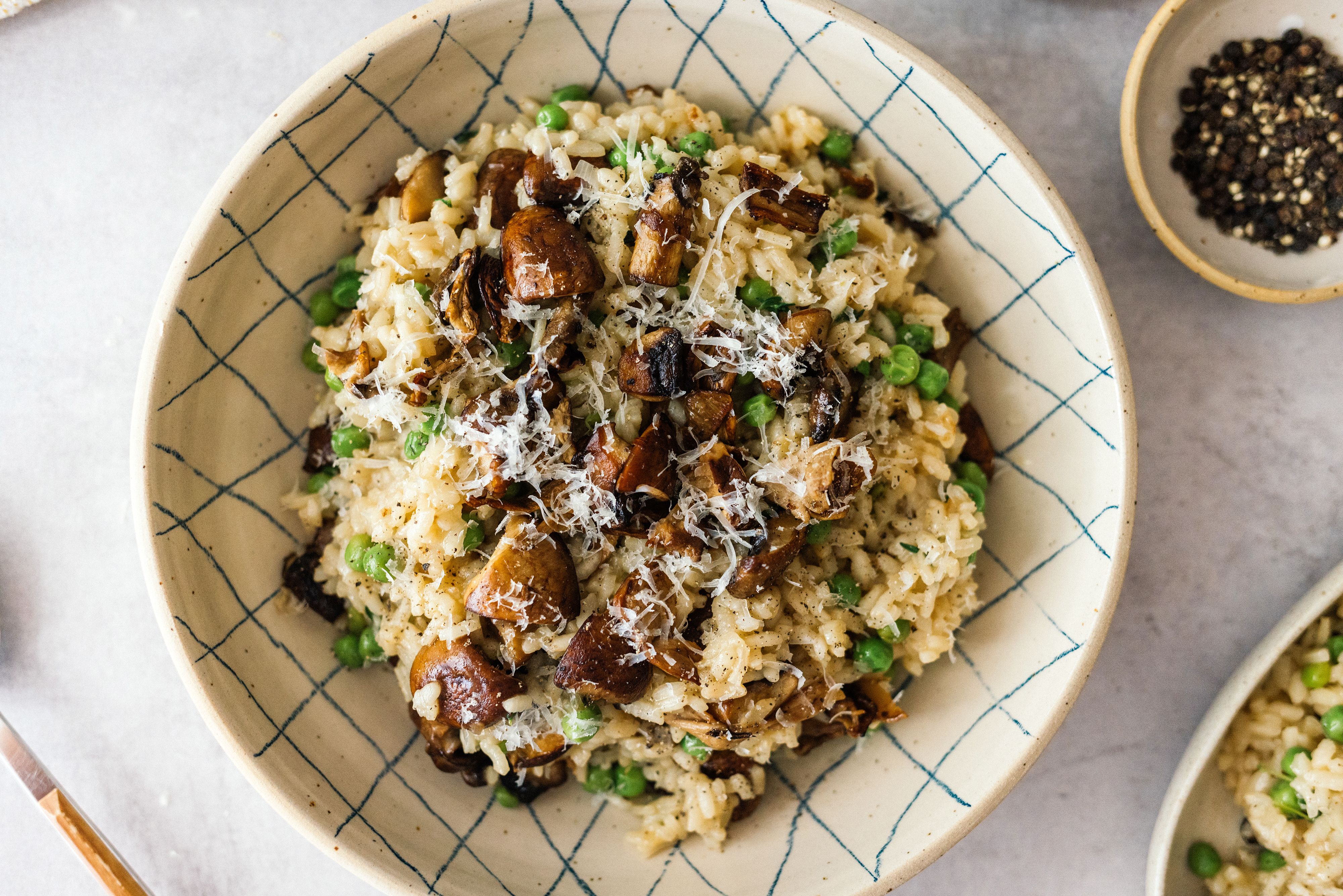 Creamy Vegan Mushroom Risotto