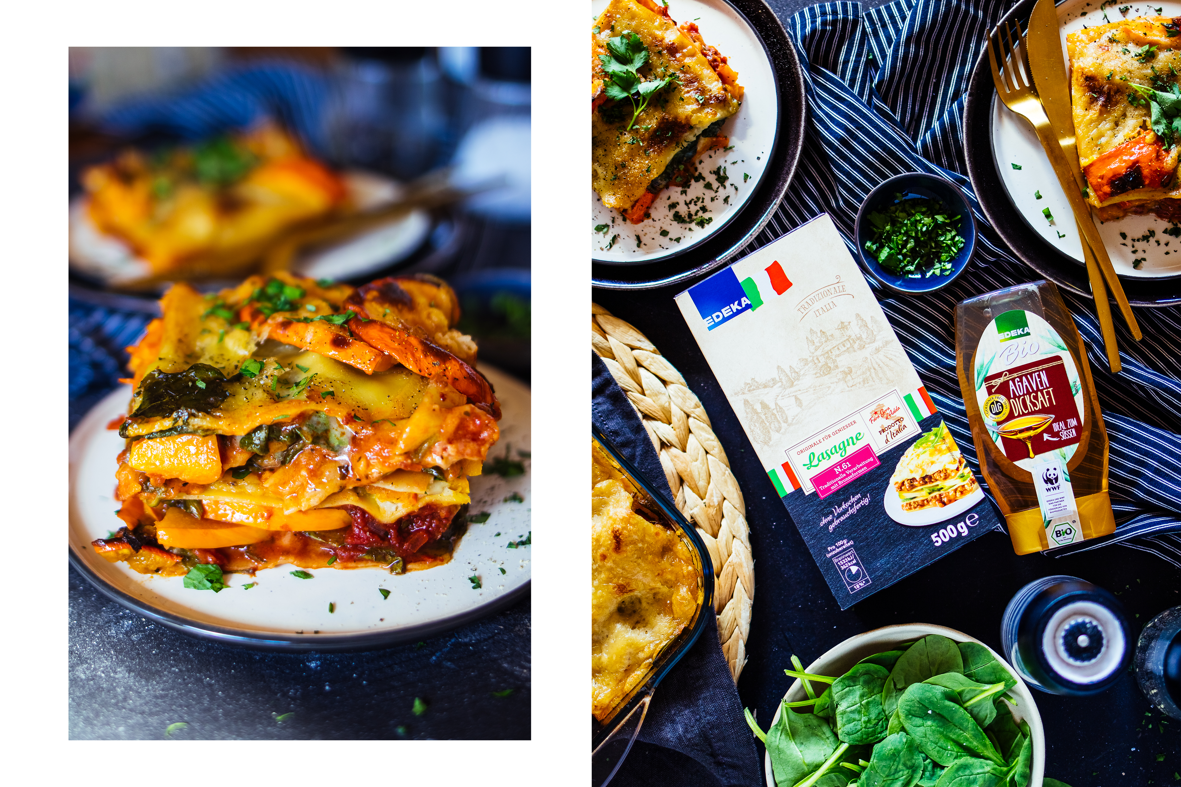 R550 Vegan Pumpkin Lasagna