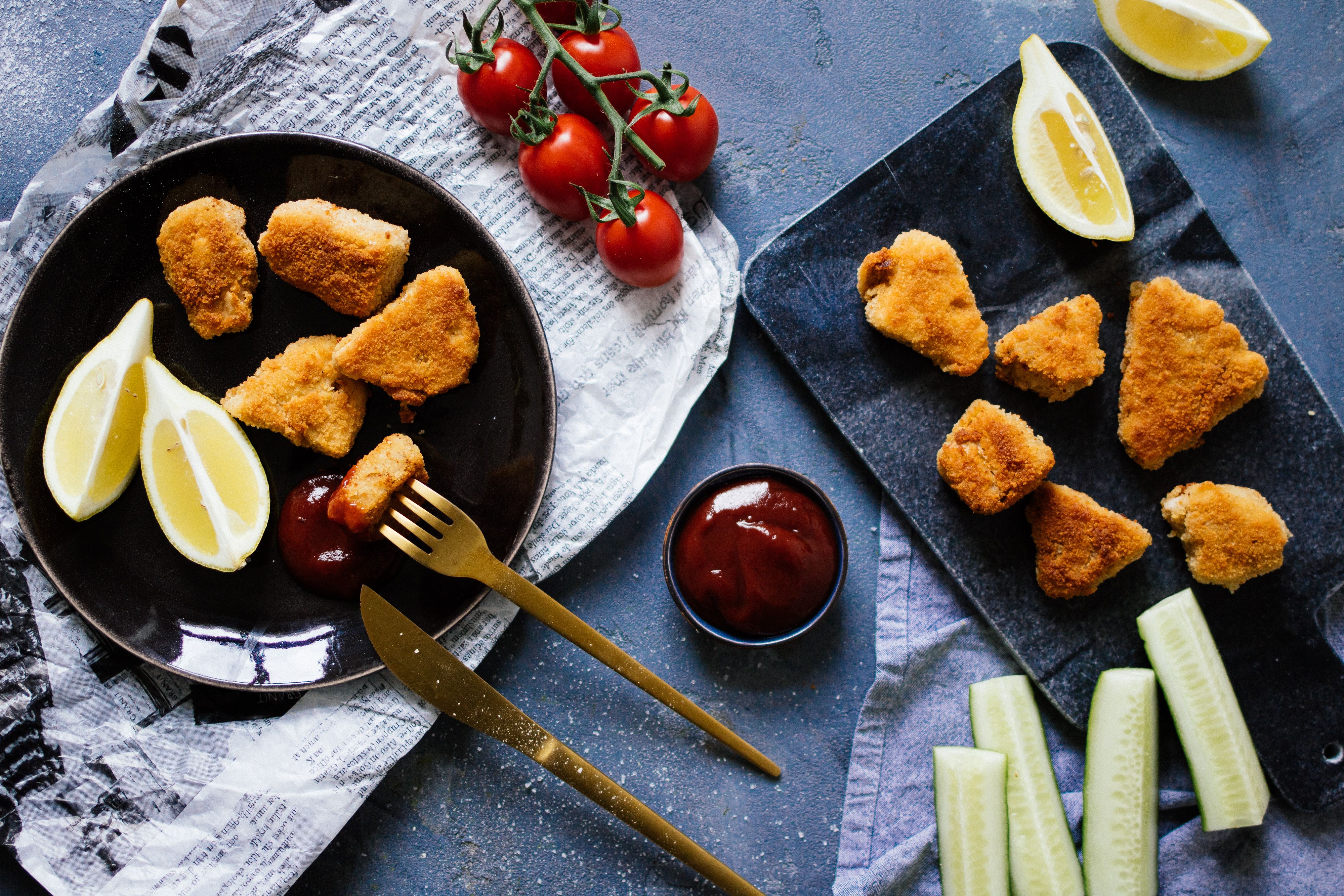 Vegane Jackfrucht „Chicken“ Nuggets