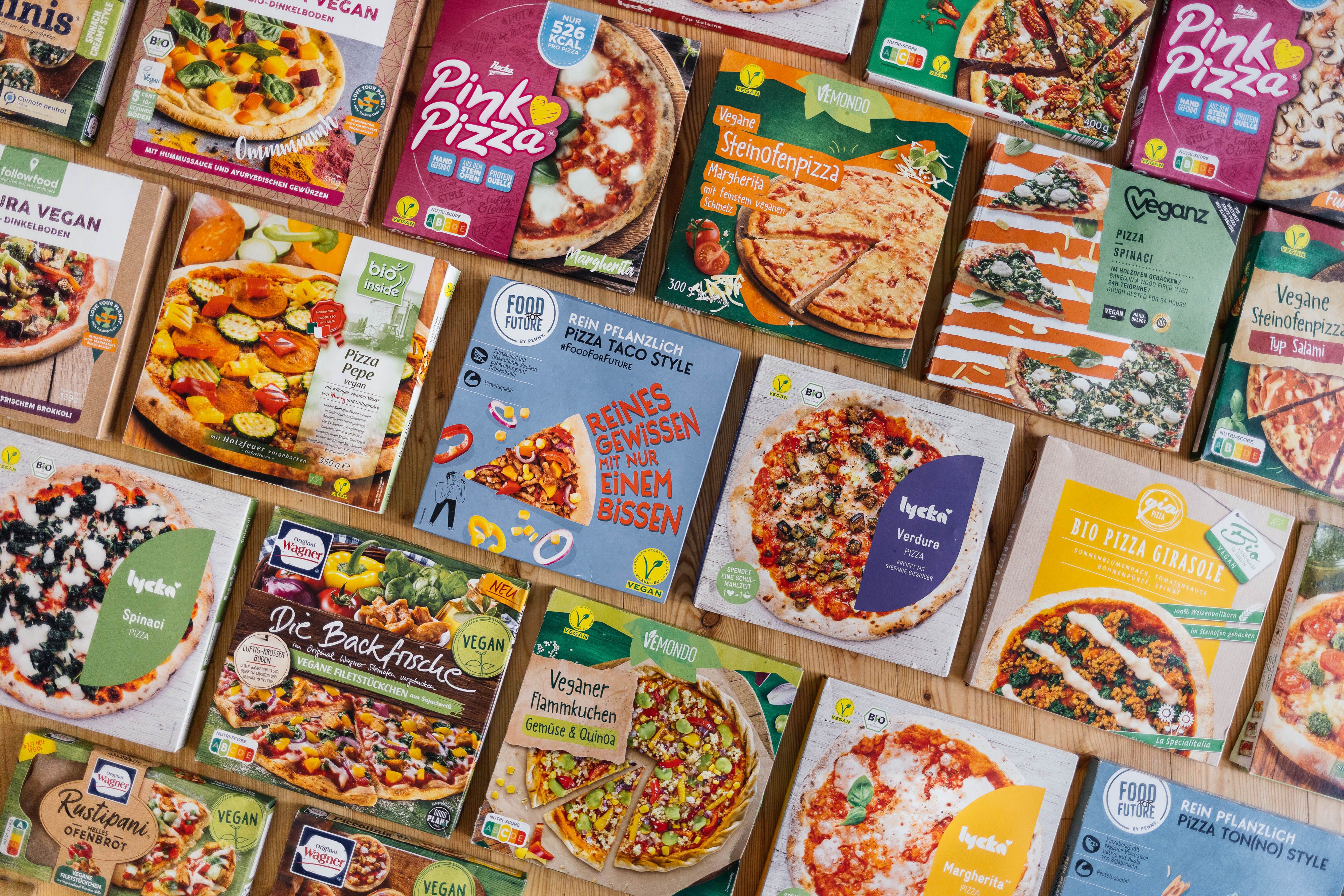 Produkttest: Vegane Tiefkühlpizzen im Supermarkt