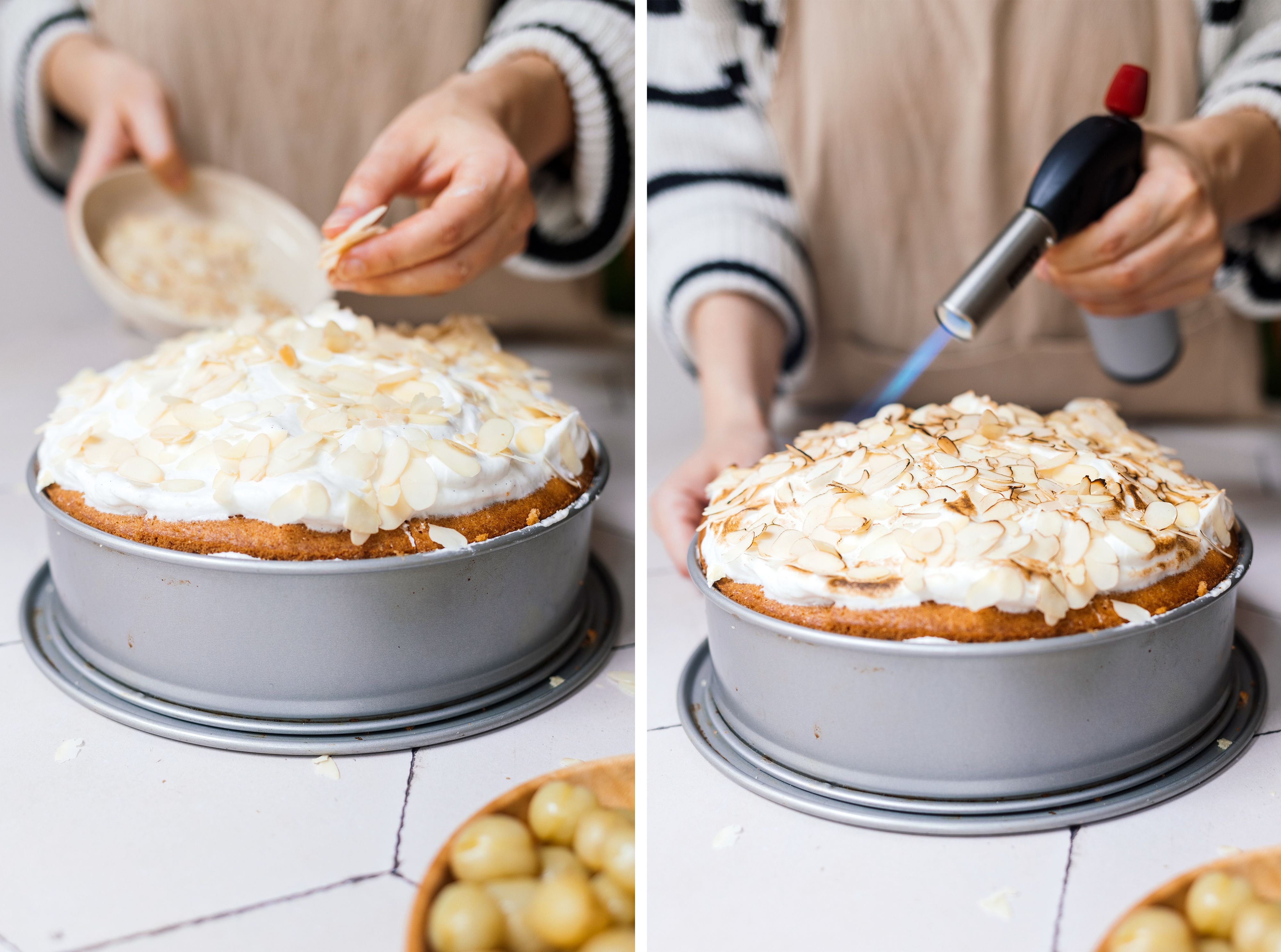 R915 Vegan Gooseberry Meringue Cake