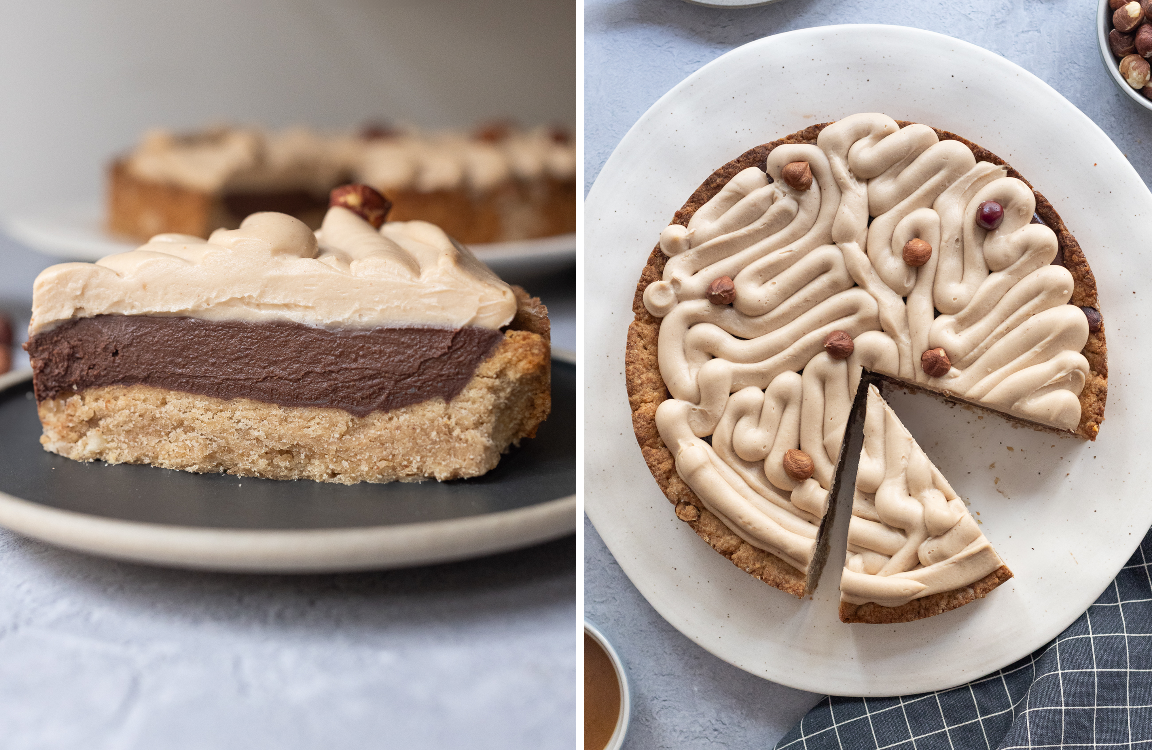 R1001 Vegan Haselnuss Tart