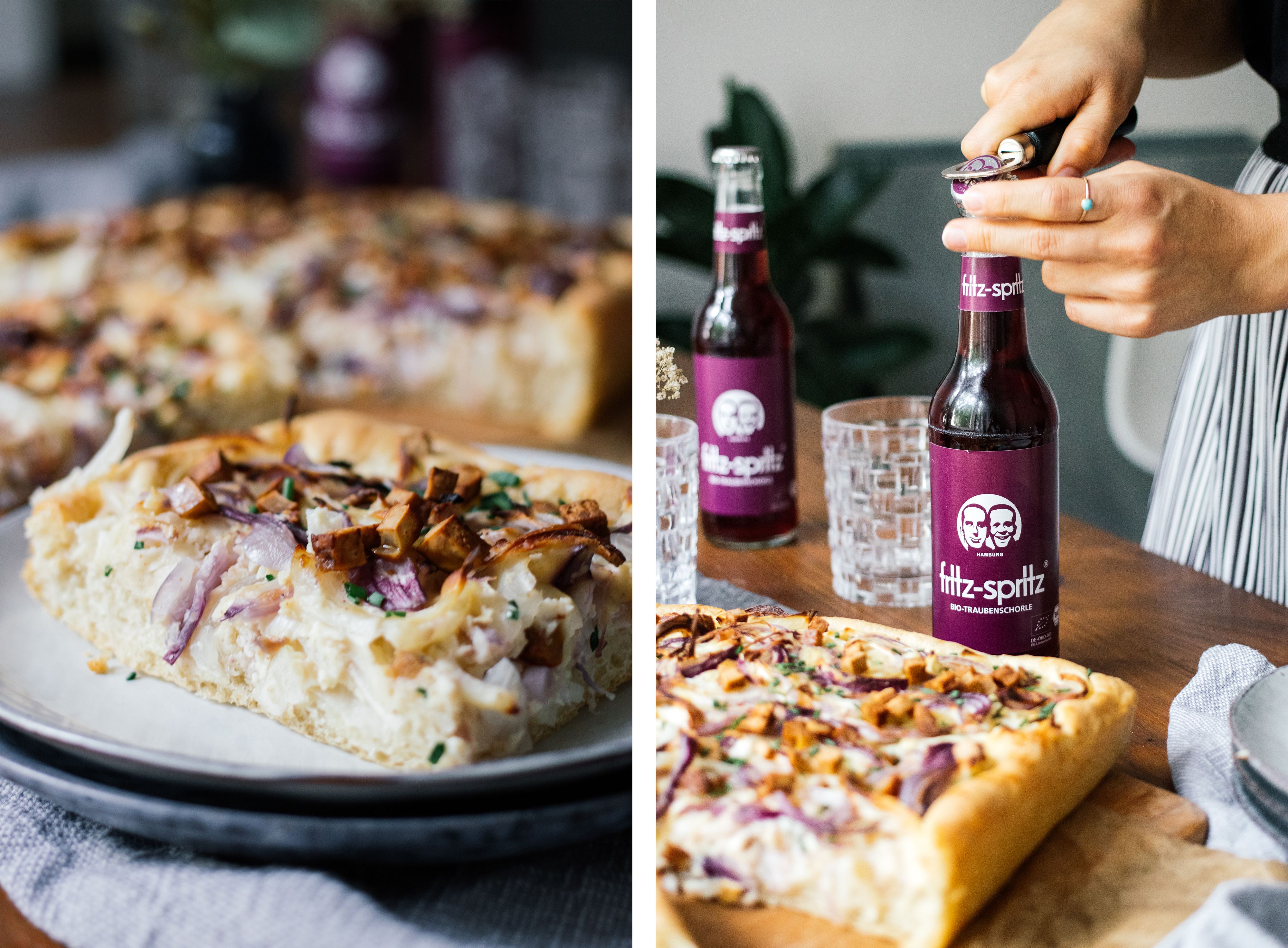 R422 Vegan Sheetpan Onion Tart