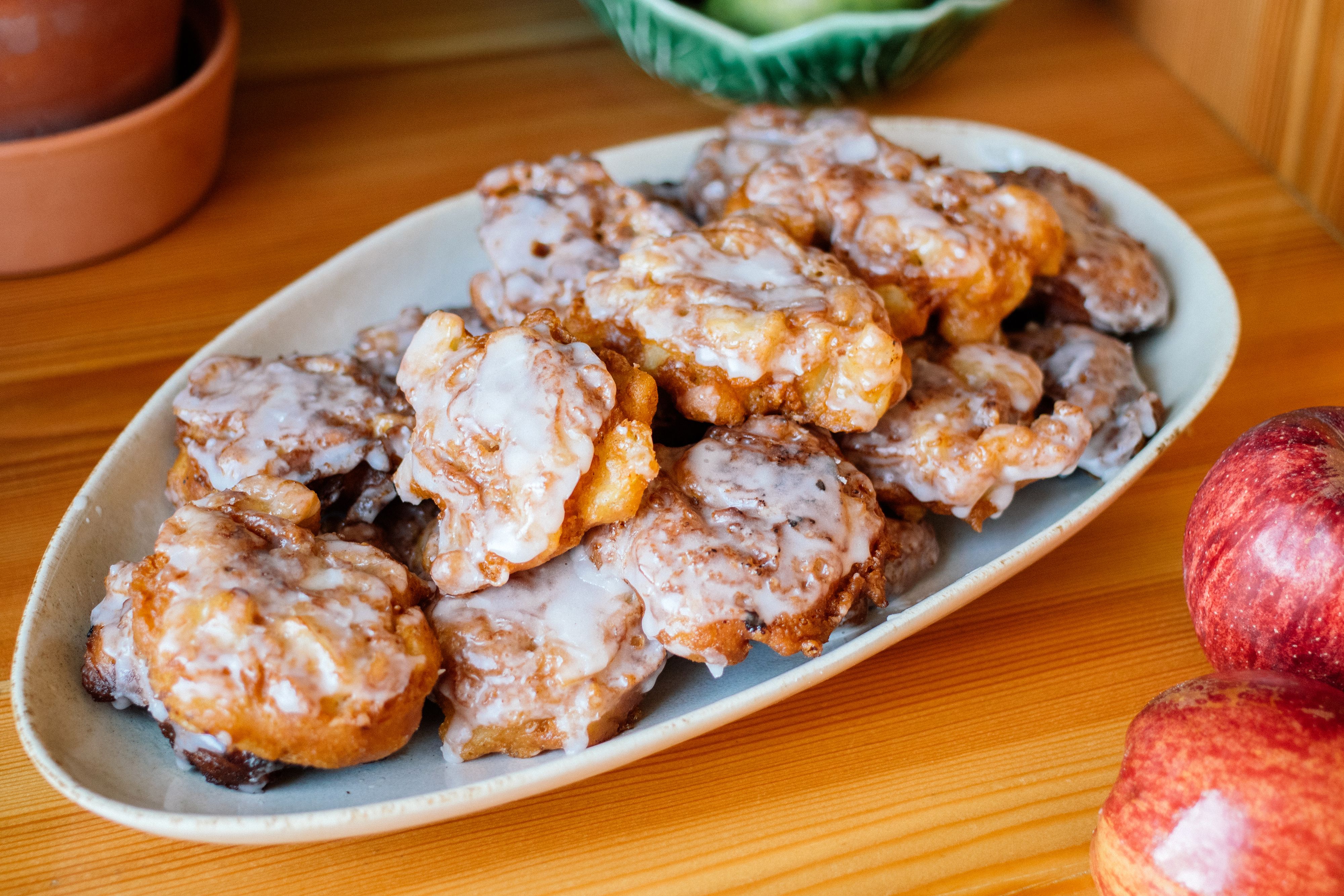 Vegan Apple Fritters