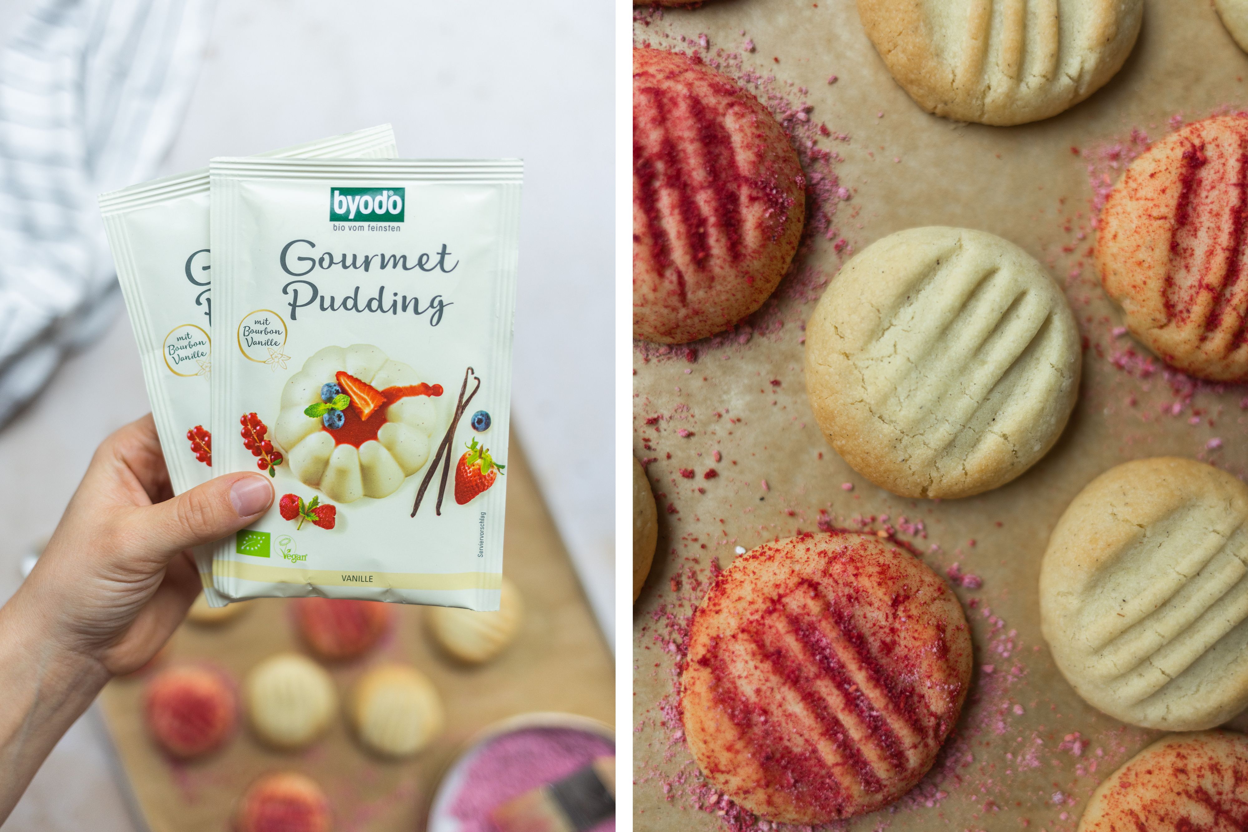 R618 Vegane Puddingplätzchen