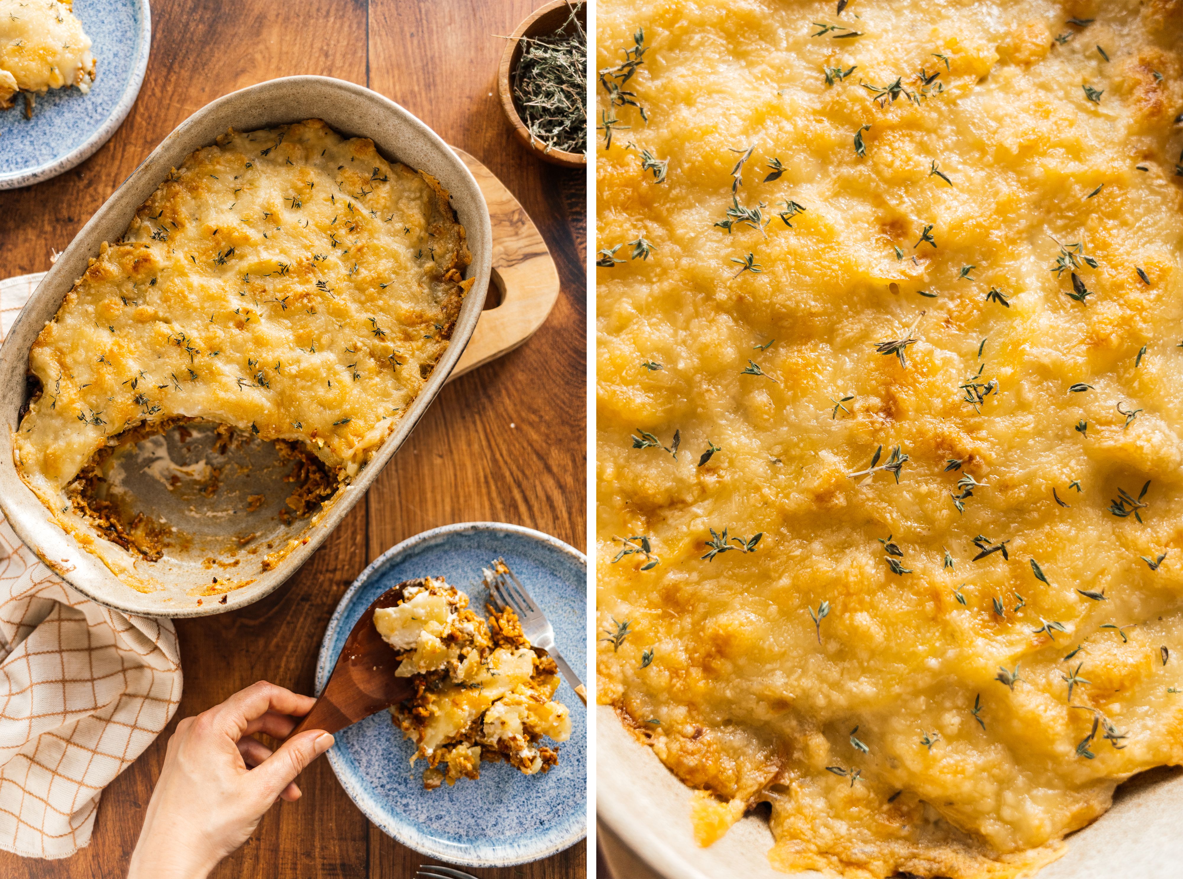 R451 Potato Casserole with Plant-Based Mince