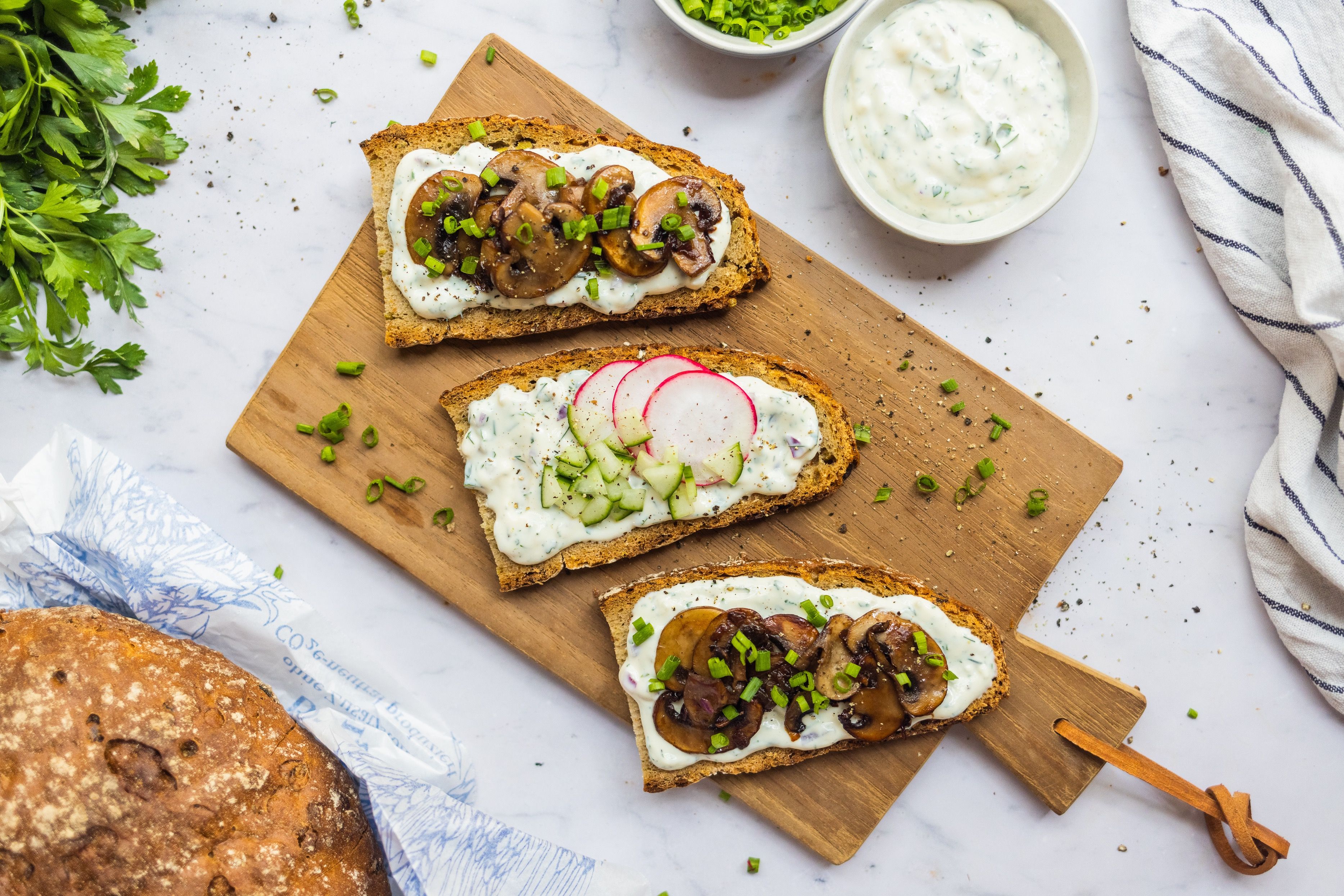 Veganen Kräuterquark selbermachen