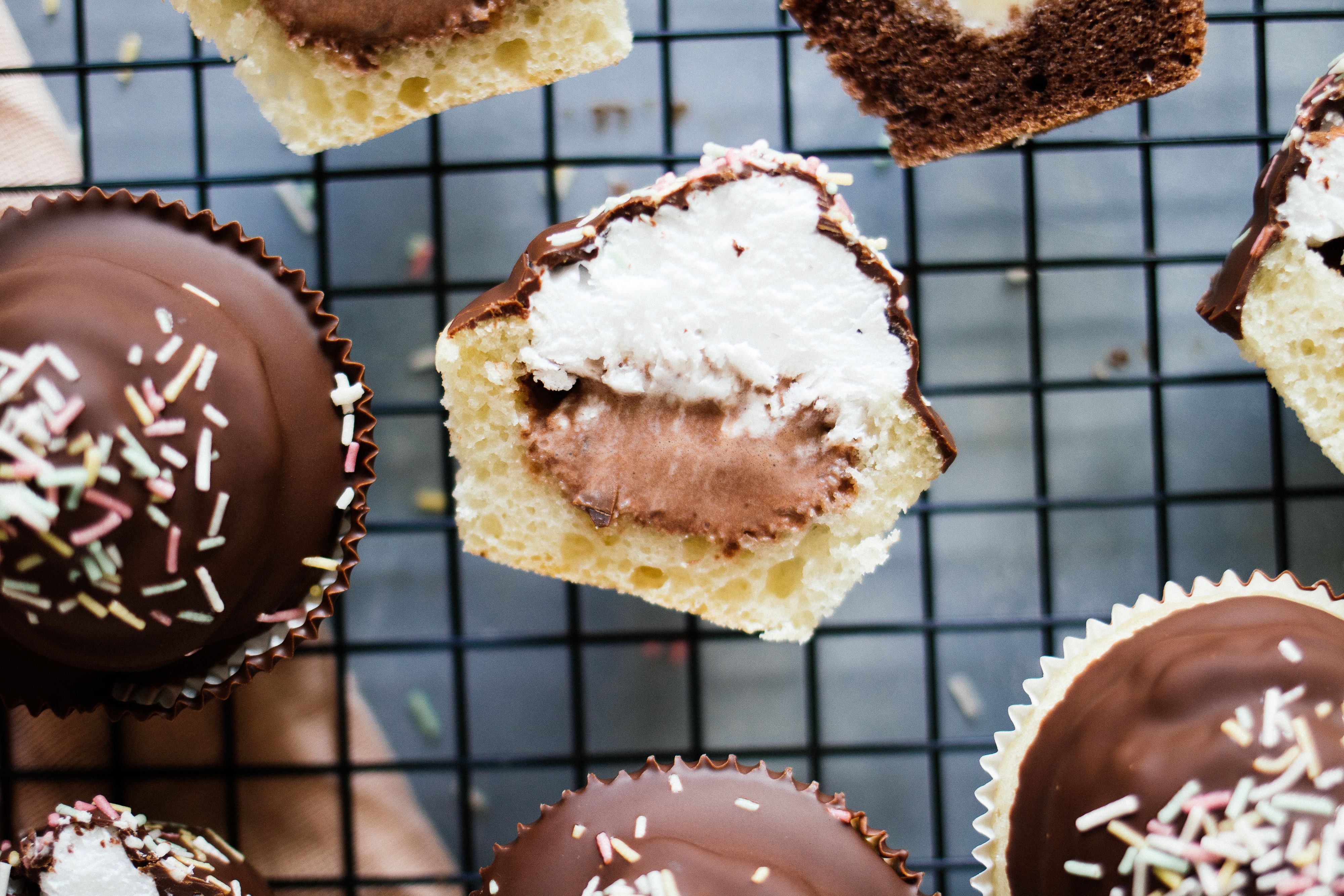 Vegan Ice Cream Cupcakes