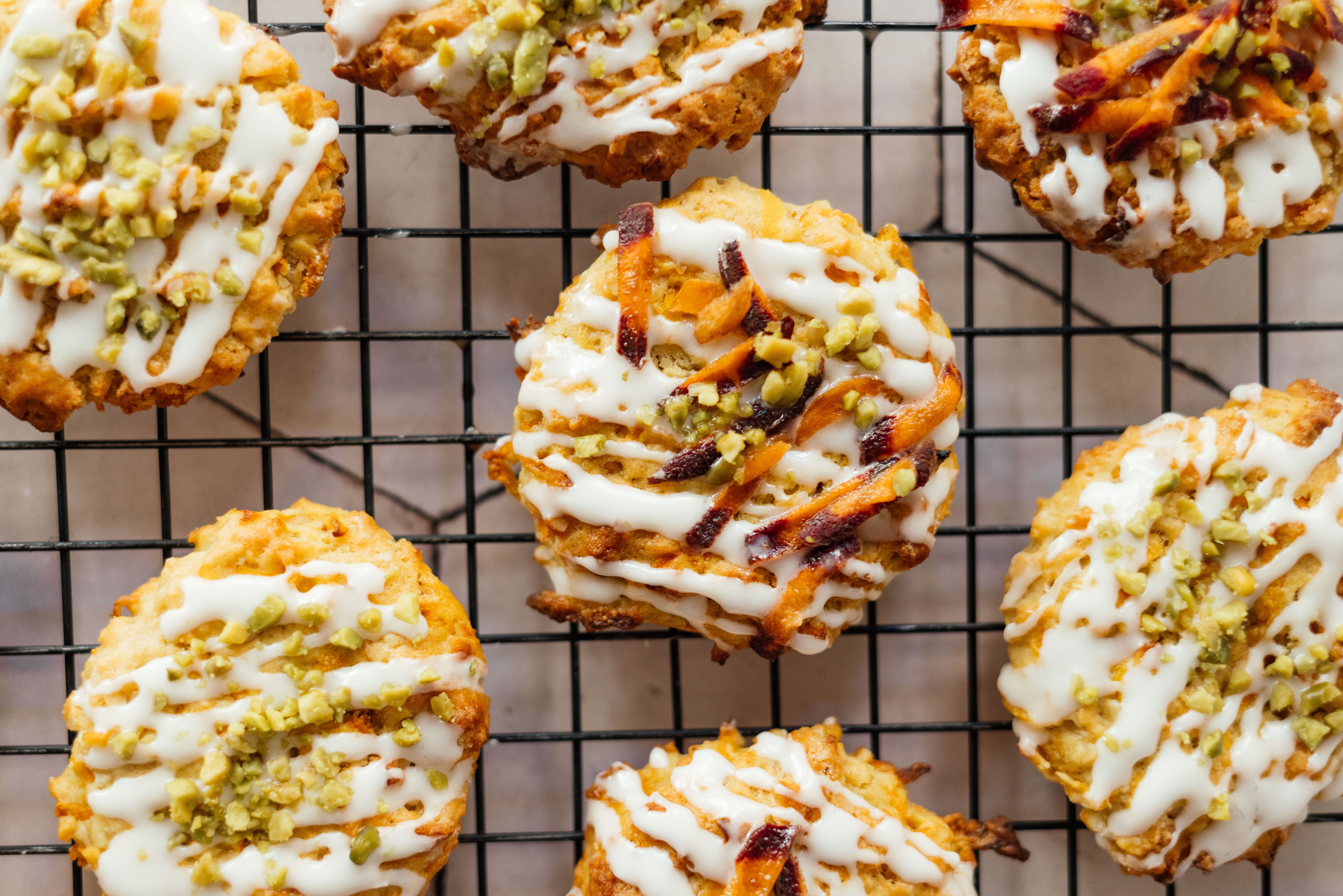 R855 Vegane Carrot Cake Cookies 