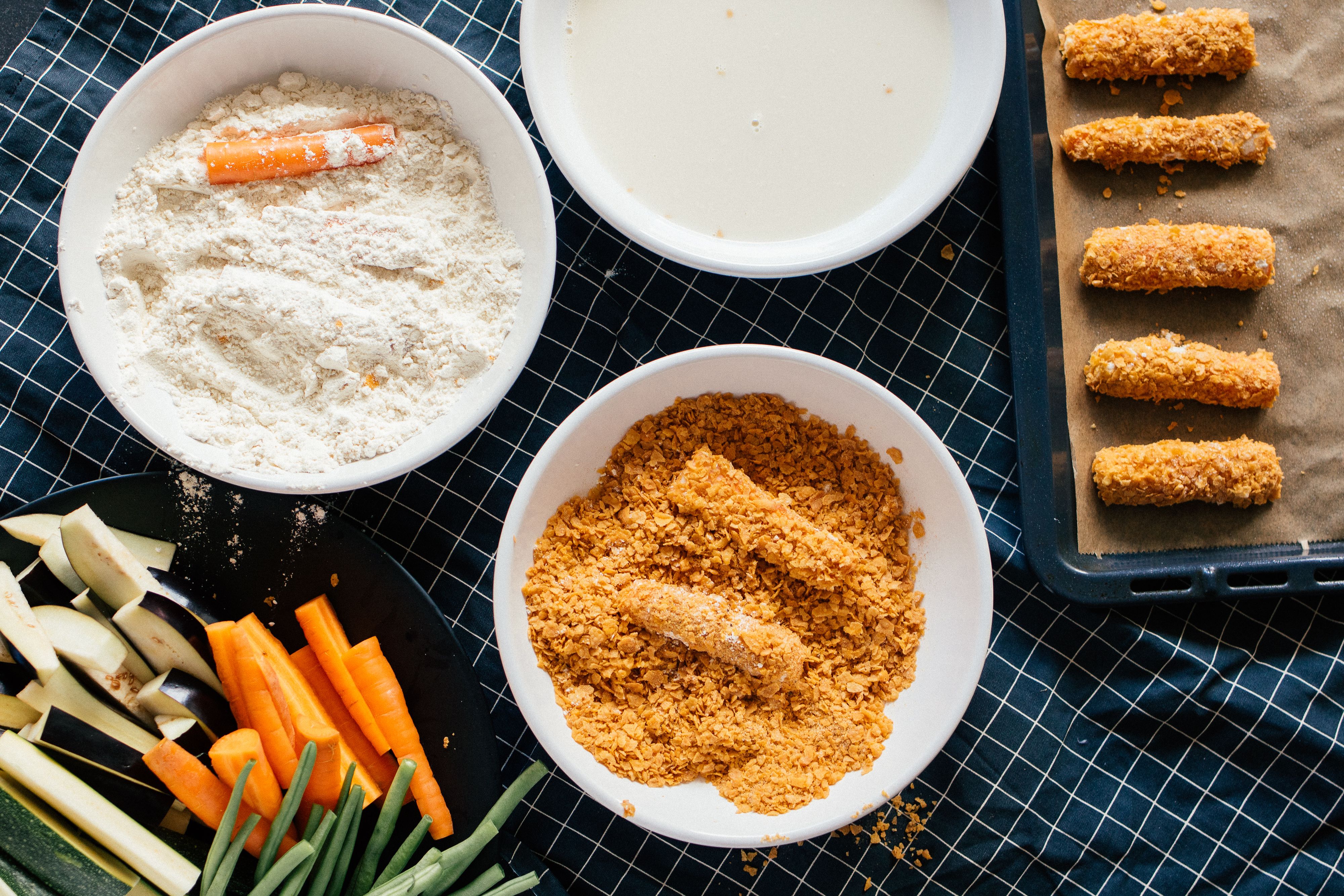 R543 Knusprige Gemüse-Sticks