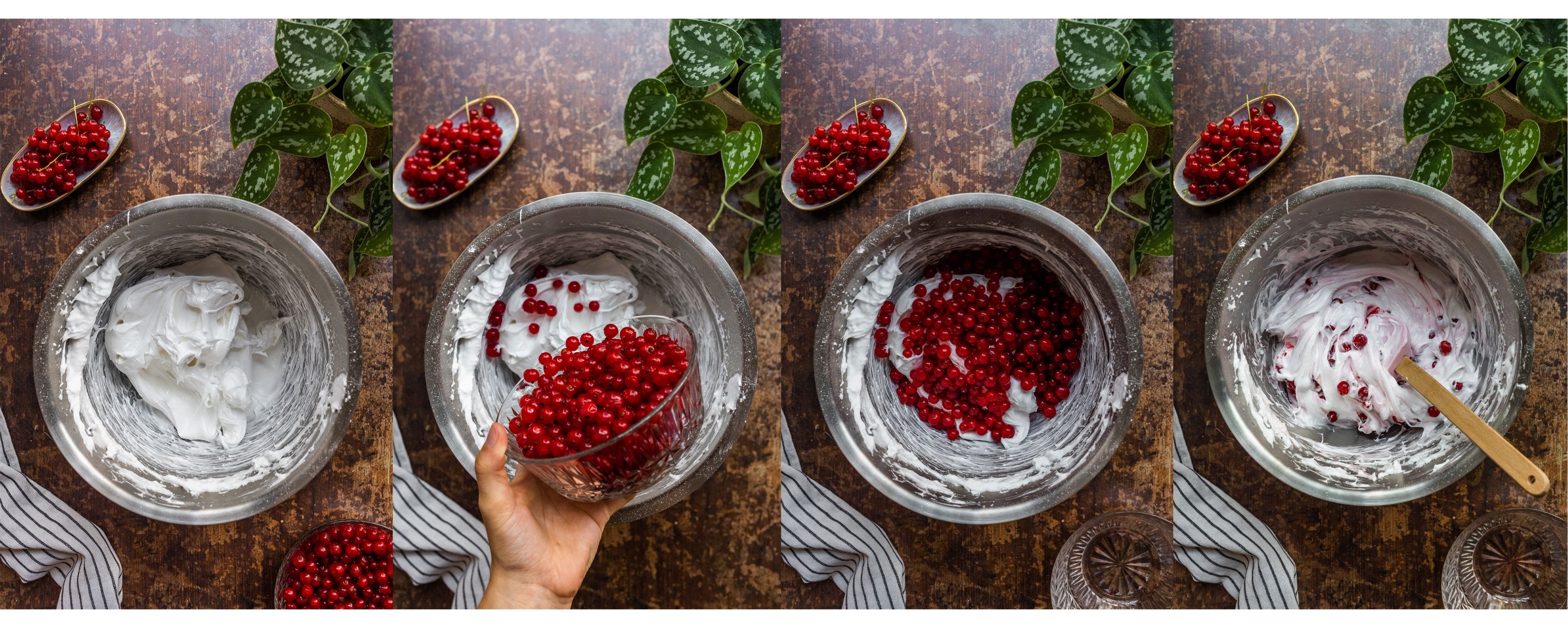 R662 Vegan Red Currant Meringue Cake