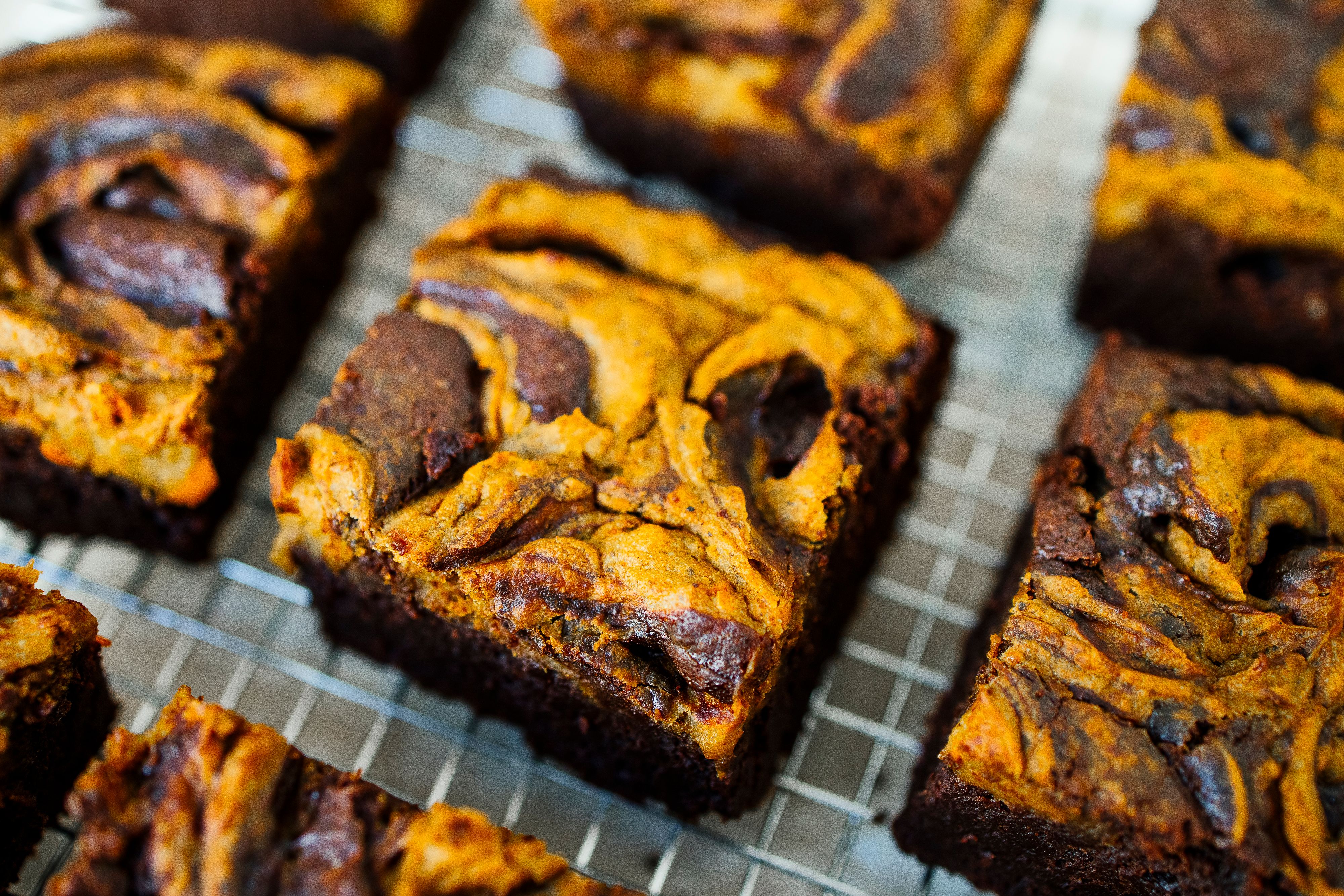 Vegan Pumpkin Brownies