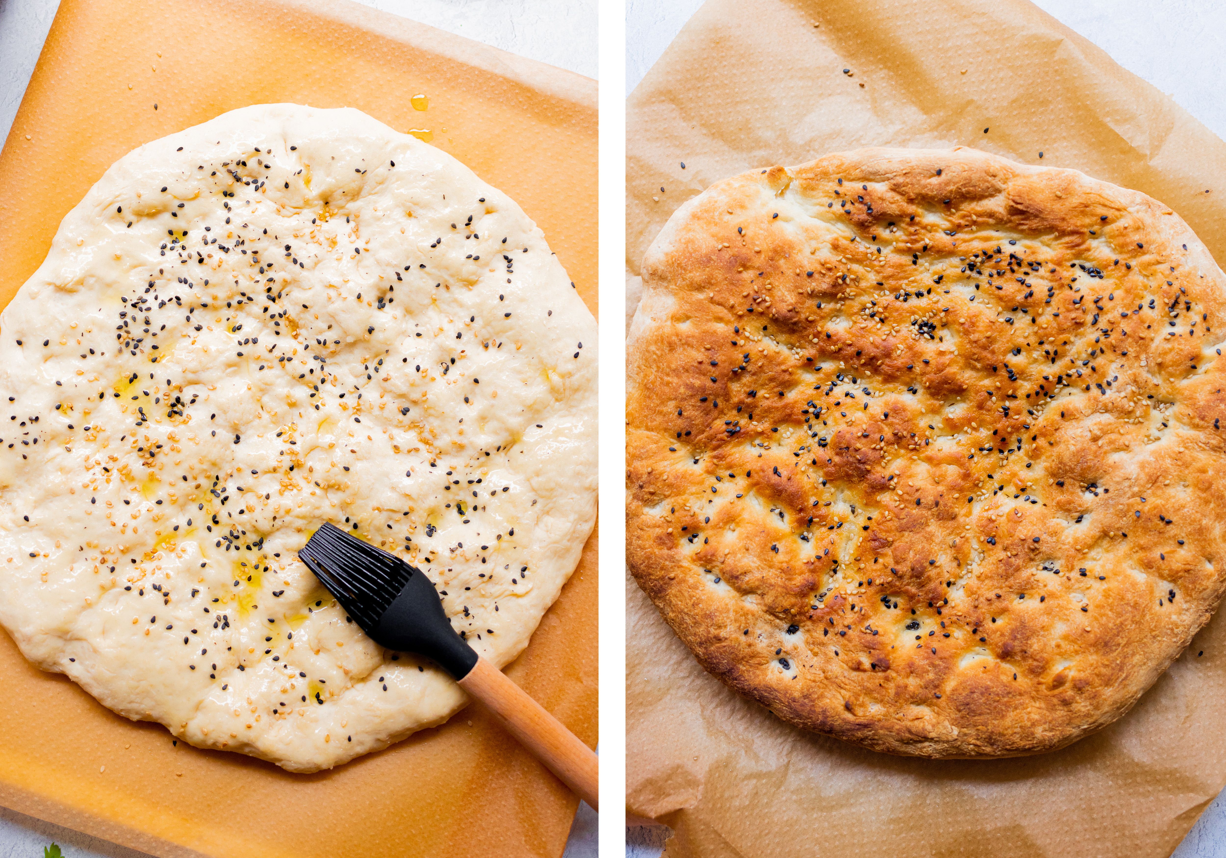 R797 Gemüsedöner mit selbstgemachtem Fladenbrot 