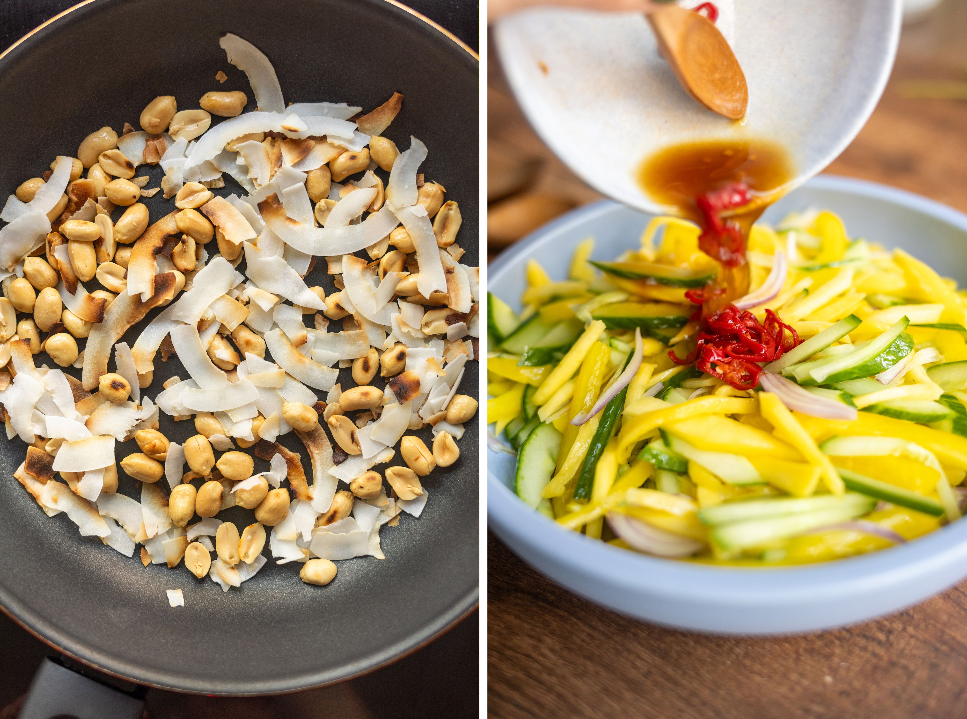 R980 Summer Tortellini Mango Salad with Lime Dressing