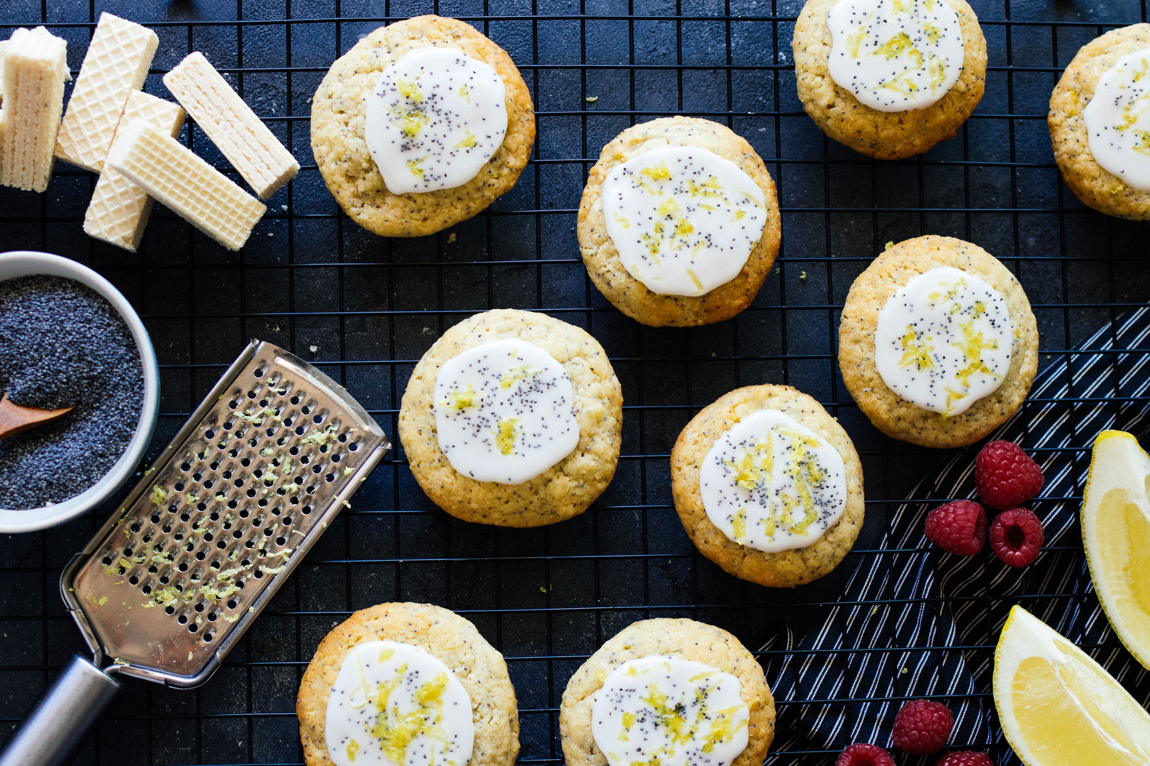 Vegan Lemon Poppy Seed Cookies