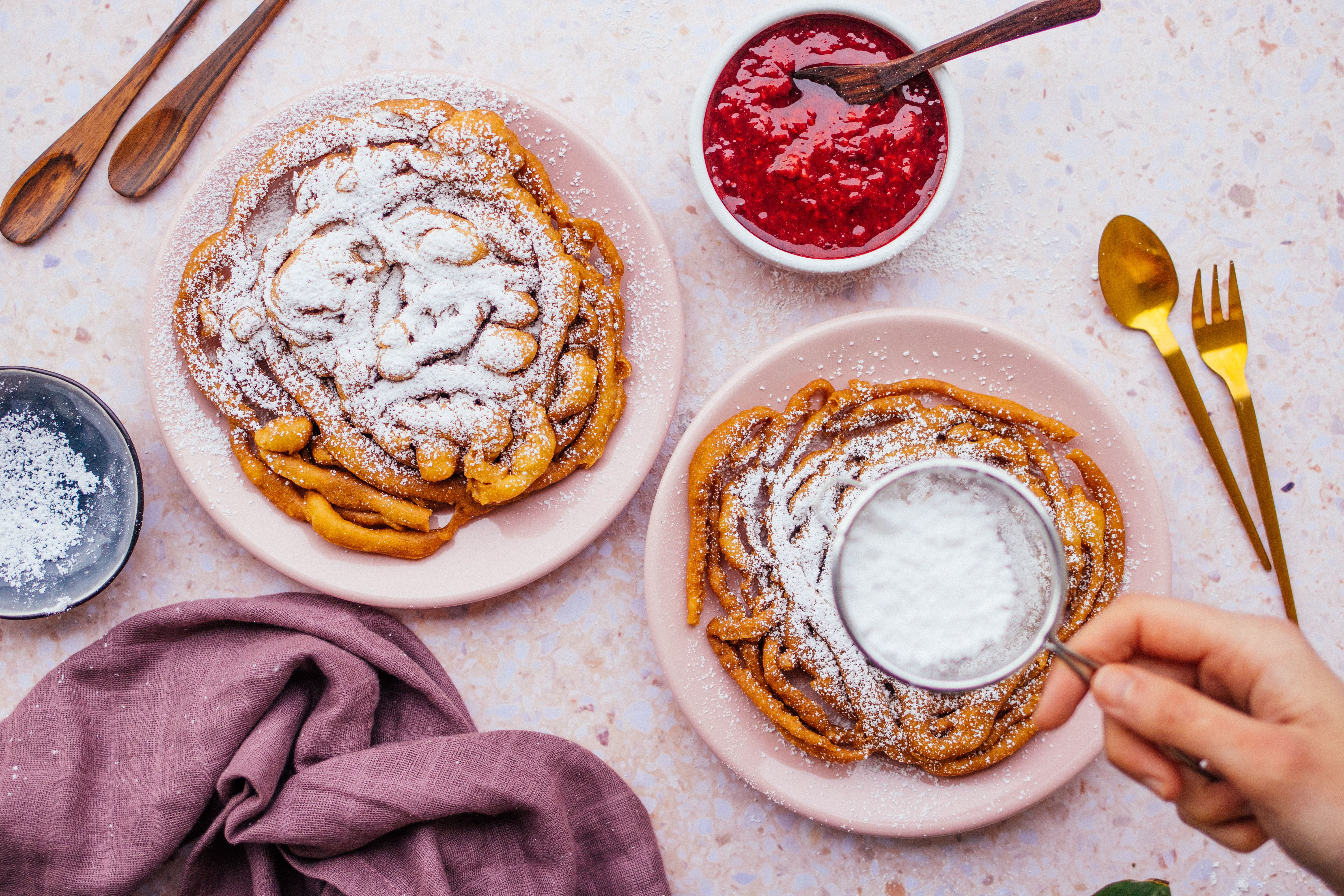 Vegan Funnel Cakes