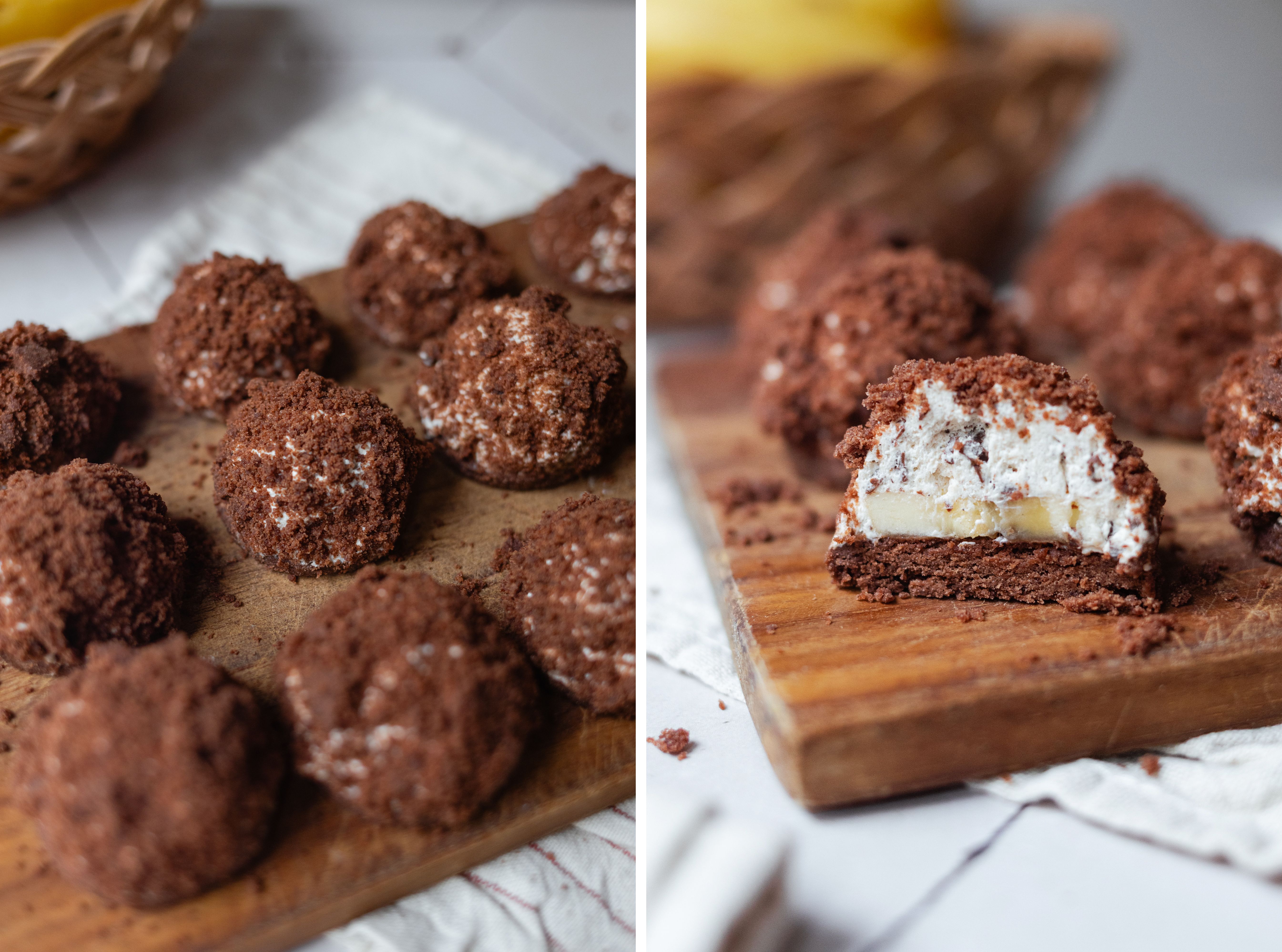 R990 Vegane Maulwurfkuchen-Plätzchen