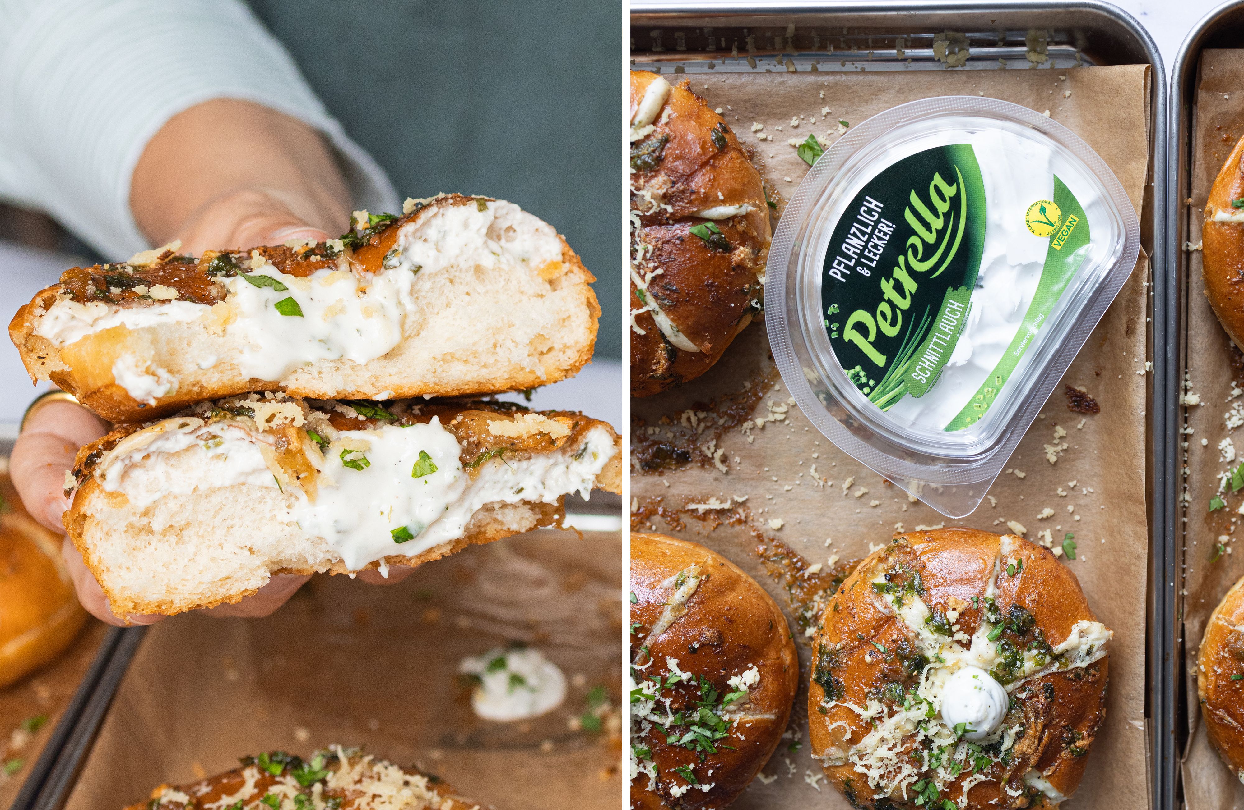  R1019 - Petrella - Gefüllte Frischkäse-Brötchen