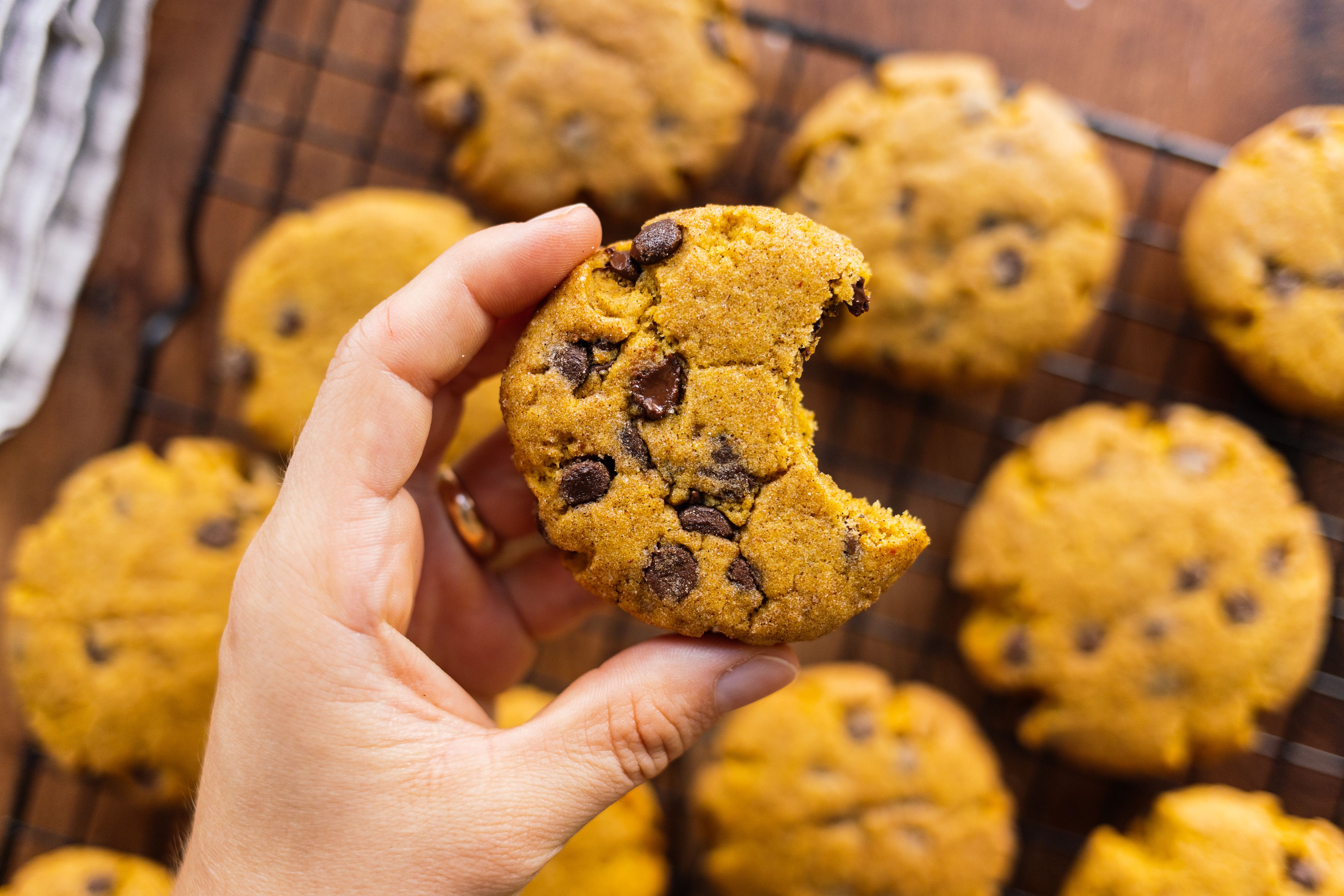 Vegane Snickerdoodles mit Kürbis