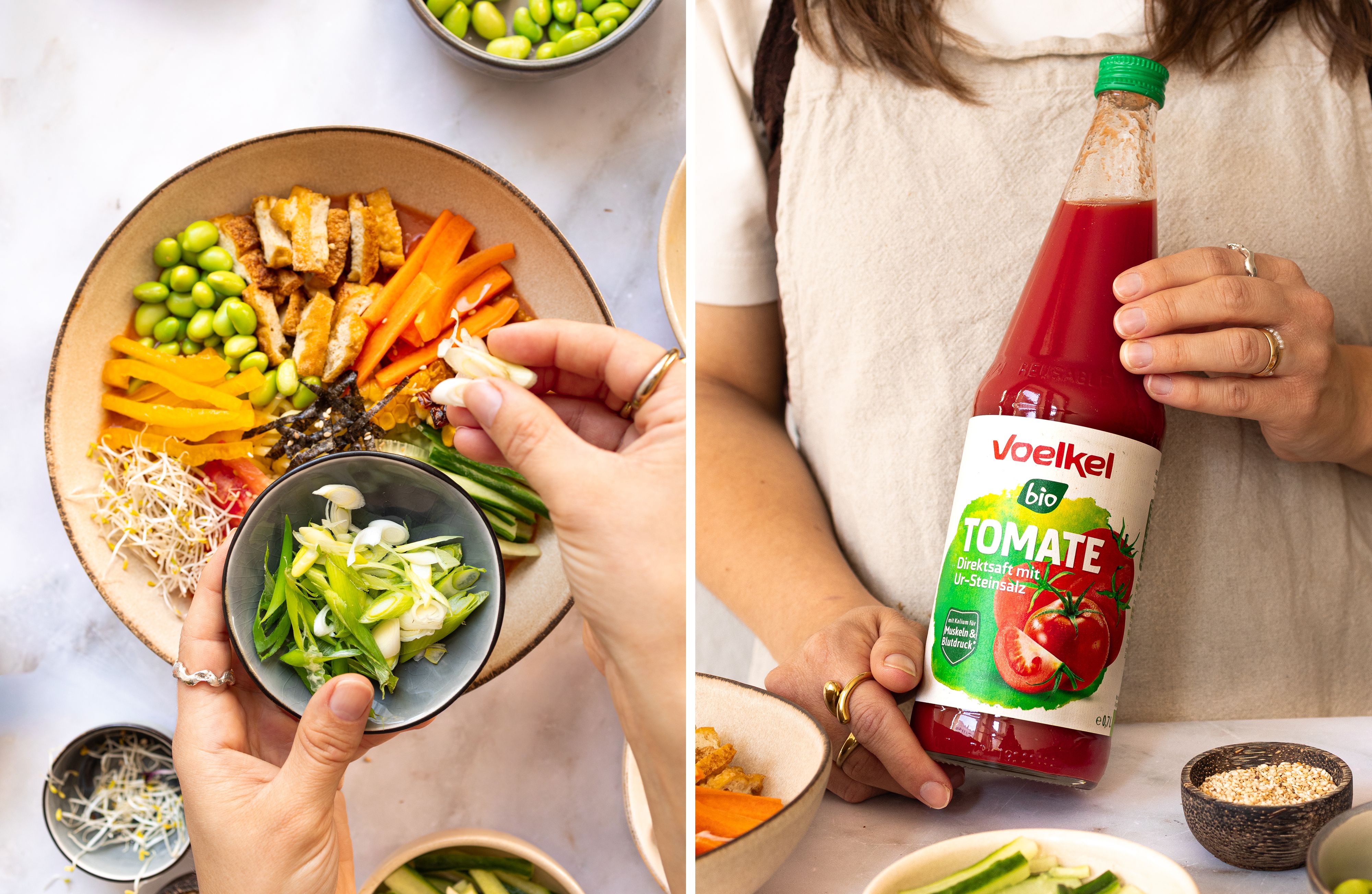 R1038 - Vegane Hiyashi Tomaten Ramen