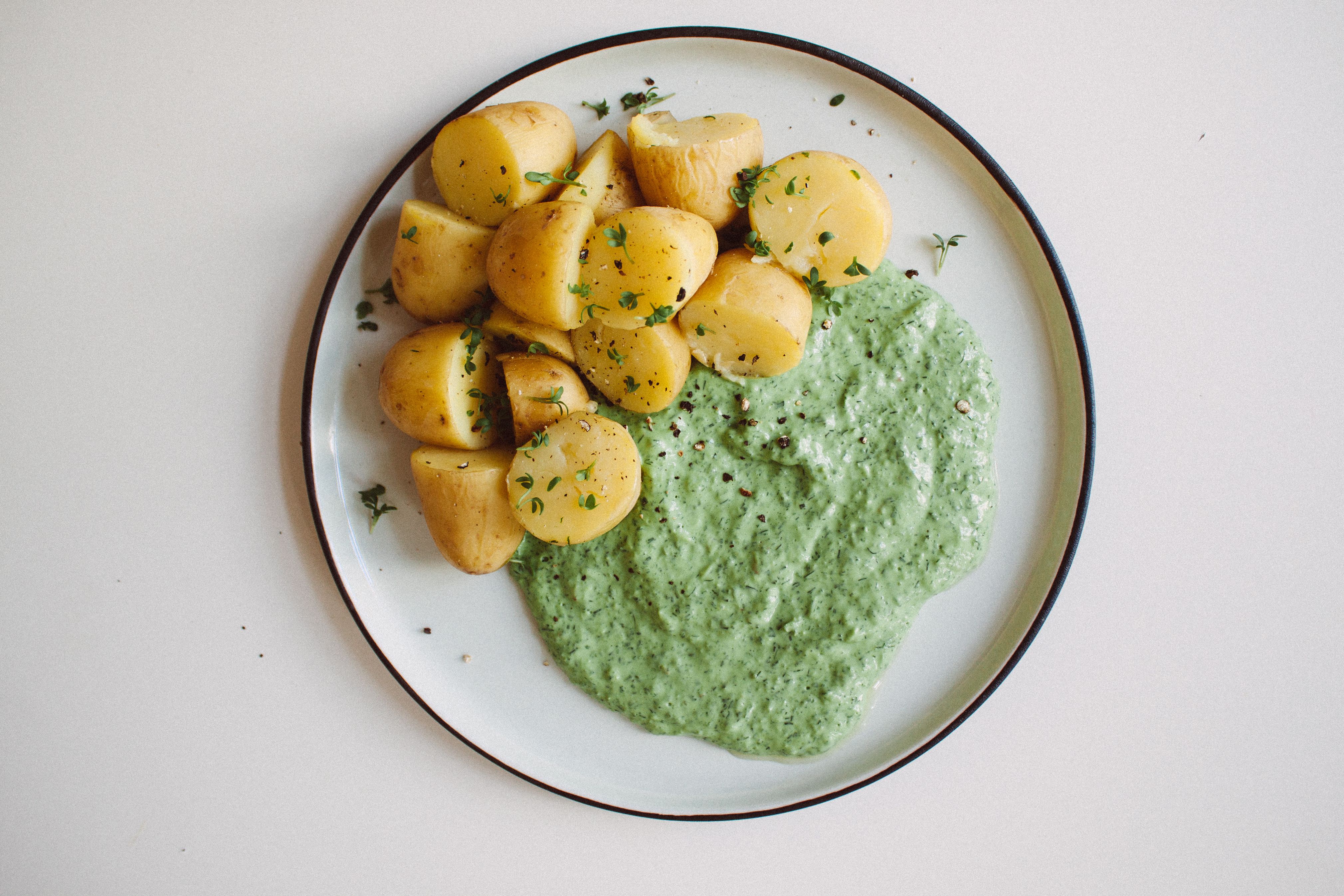 R187 Kartoffeln mit Quark 3 vegane Rezepte